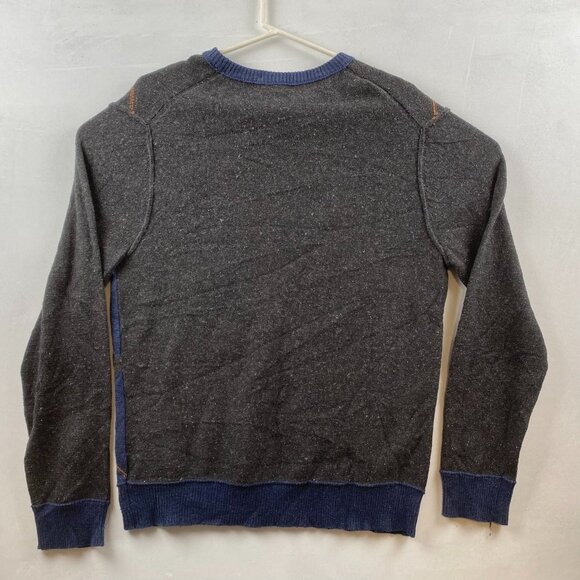 Gap Sweater Argile Gray and Blue Mens Large - Picture 8 of 11